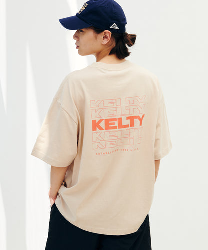 Back typo logo S/S T-shirt / バックタイポロゴS/STシャツ