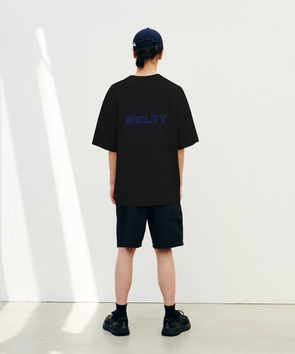 Back typo logo S/S T-shirt / バックタイポロゴS/STシャツ