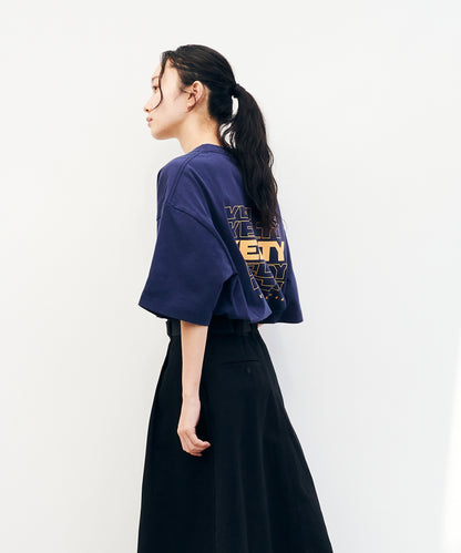 Back typo logo S/S T-shirt / バックタイポロゴS/STシャツ