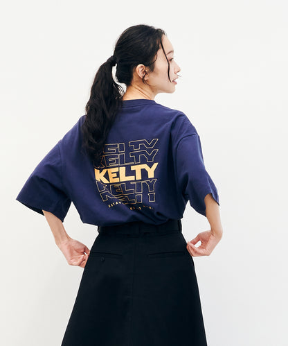 Back typo logo S/S T-shirt / バックタイポロゴS/STシャツ