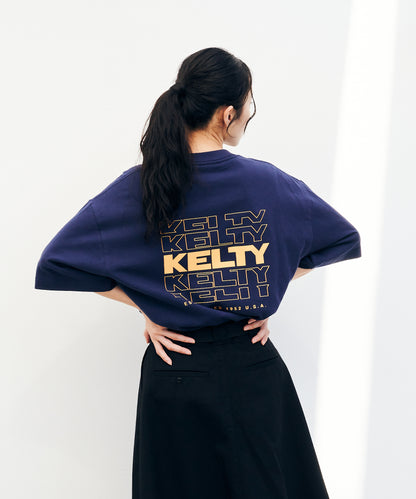 Back typo logo S/S T-shirt / バックタイポロゴS/STシャツ