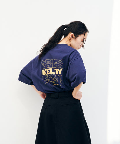 Back typo logo S/S T-shirt / バックタイポロゴS/STシャツ