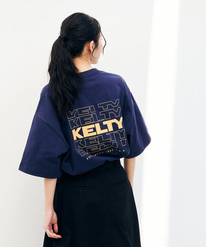 Back typo logo S/S T-shirt / バックタイポロゴS/STシャツ