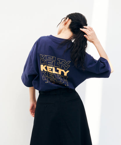 Back typo logo S/S T-shirt / バックタイポロゴS/STシャツ