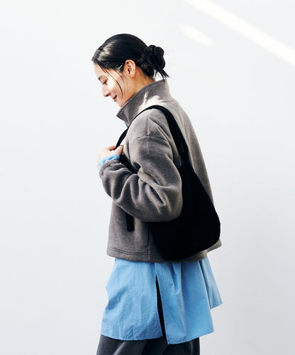 Puff-leece™ Cropped Half Zip / パフリースクロップドハーフジップ