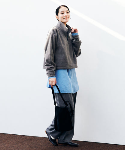 Puff-leece™ Cropped Half Zip / パフリースクロップドハーフジップ