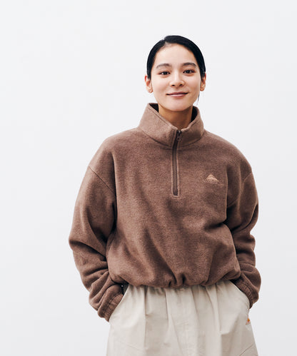 Puff-leece™ Cropped Half Zip / パフリースクロップドハーフジップ