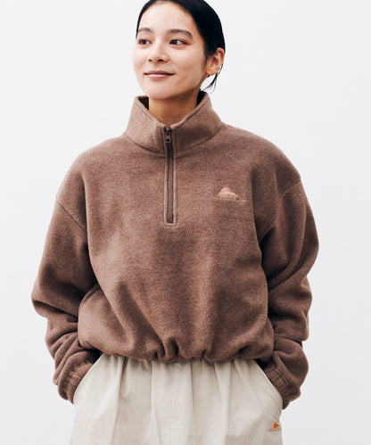Puff-leece™ Cropped Half Zip / パフリースクロップドハーフジップ