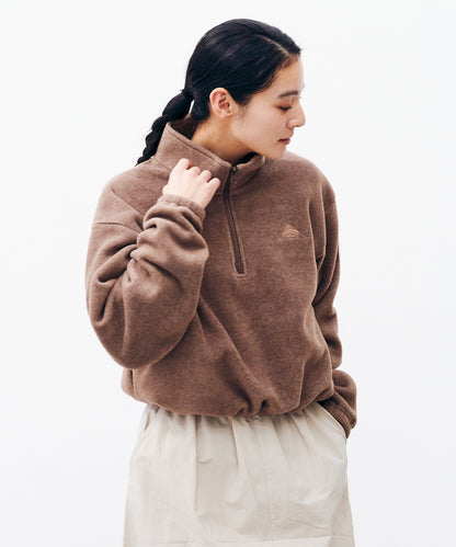 Puff-leece™ Cropped Half Zip / パフリースクロップドハーフジップ