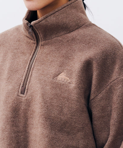 Puff-leece™ Cropped Half Zip / パフリースクロップドハーフジップ