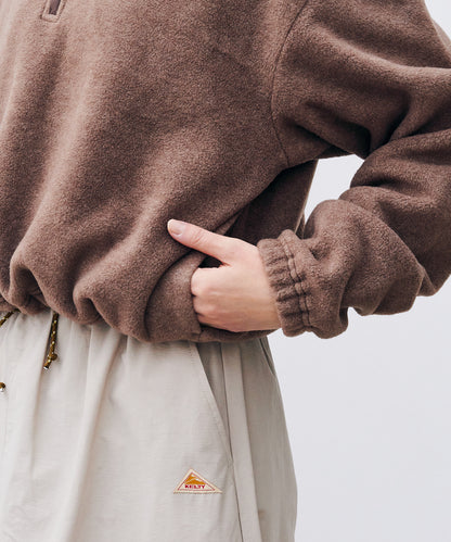 Puff-leece™ Cropped Half Zip / パフリースクロップドハーフジップ