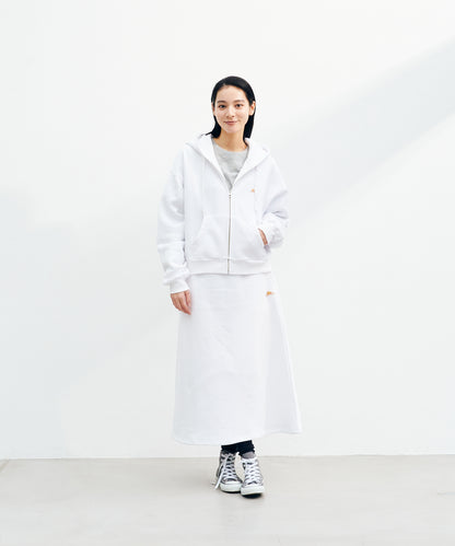Mini Logo Cropped Zip Parka / ミニロゴクロップドジップパーカー