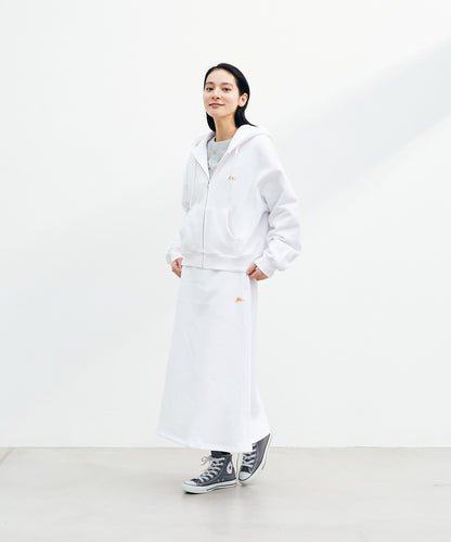 Mini Logo Cropped Zip Parka / ミニロゴクロップドジップパーカー