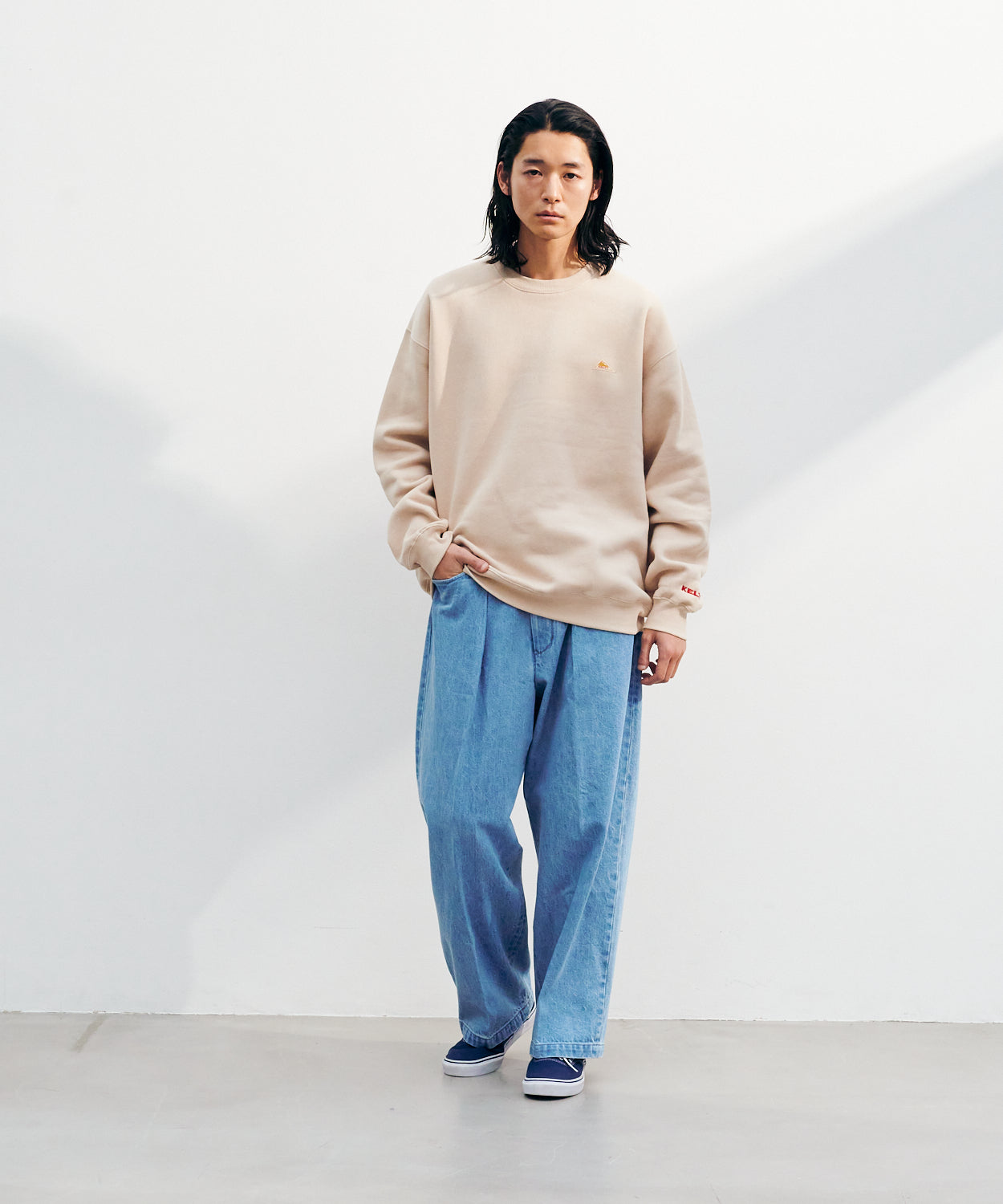 Mini Logo Crew Neck Sweat / ミニロゴクルーネックスウェット