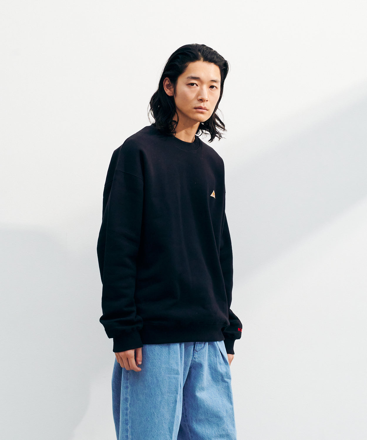 Mini Logo Crew Neck Sweat / ミニロゴクルーネックスウェット