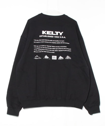 Back History Logo Crew Neck Sweat / バックヒストリーロゴクルーネックスウェット