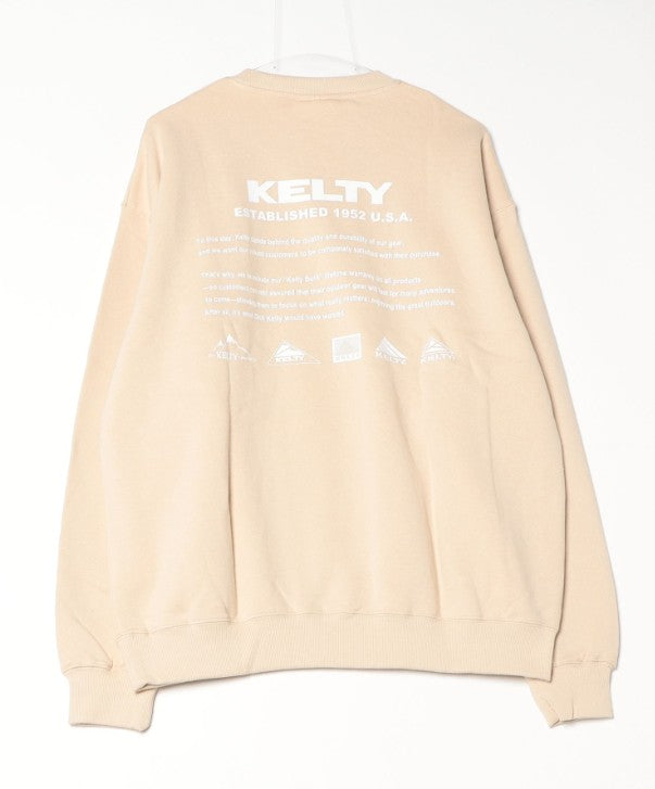 Back History Logo Crew Neck Sweat / バックヒストリーロゴクルーネックスウェット