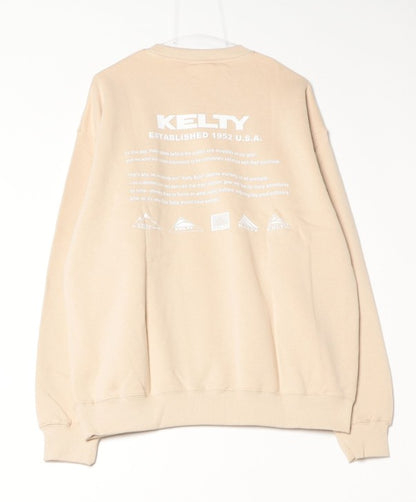 Back History Logo Crew Neck Sweat / バックヒストリーロゴクルーネックスウェット