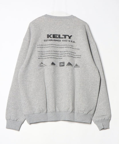 Back History Logo Crew Neck Sweat / バックヒストリーロゴクルーネックスウェット