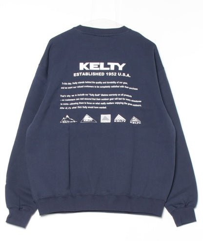 Back History Logo Crew Neck Sweat / バックヒストリーロゴクルーネックスウェット