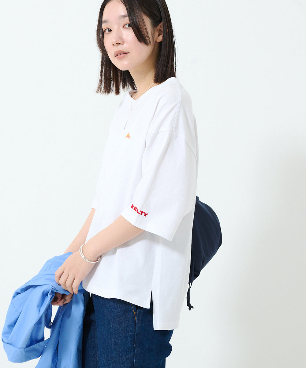 Mini logo half sleeve T-shirt / ミニロゴ ハーフスリーブ Tシャツ