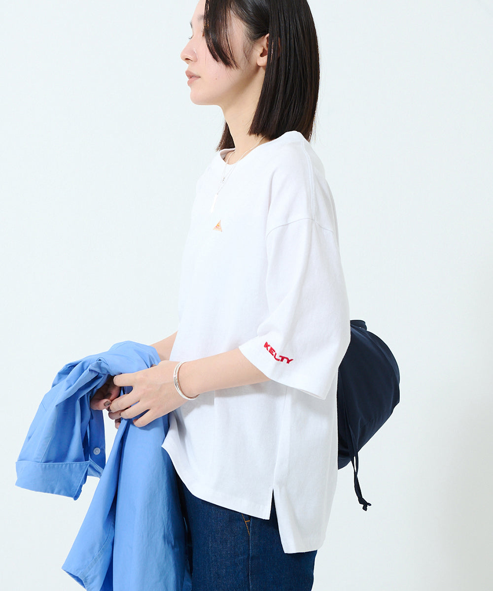 Mini logo half sleeve T-shirt / ミニロゴ ハーフスリーブ Tシャツ