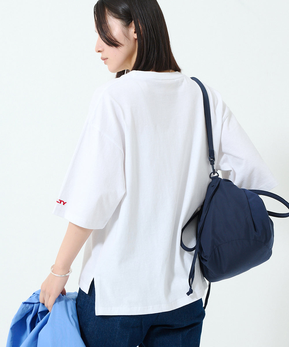 Mini logo half sleeve T-shirt / ミニロゴ ハーフスリーブ Tシャツ