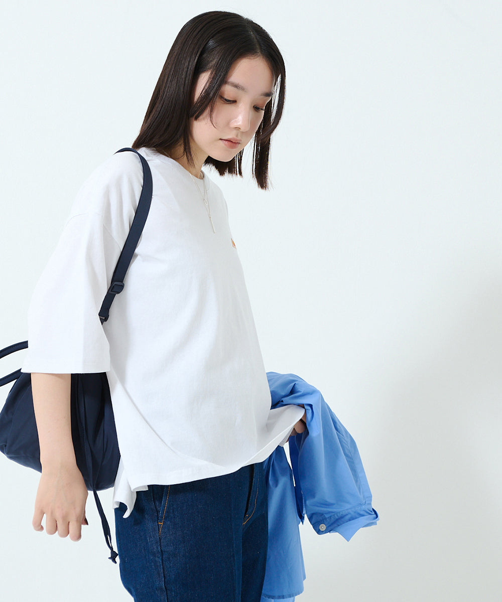 Mini logo half sleeve T-shirt / ミニロゴ ハーフスリーブ Tシャツ