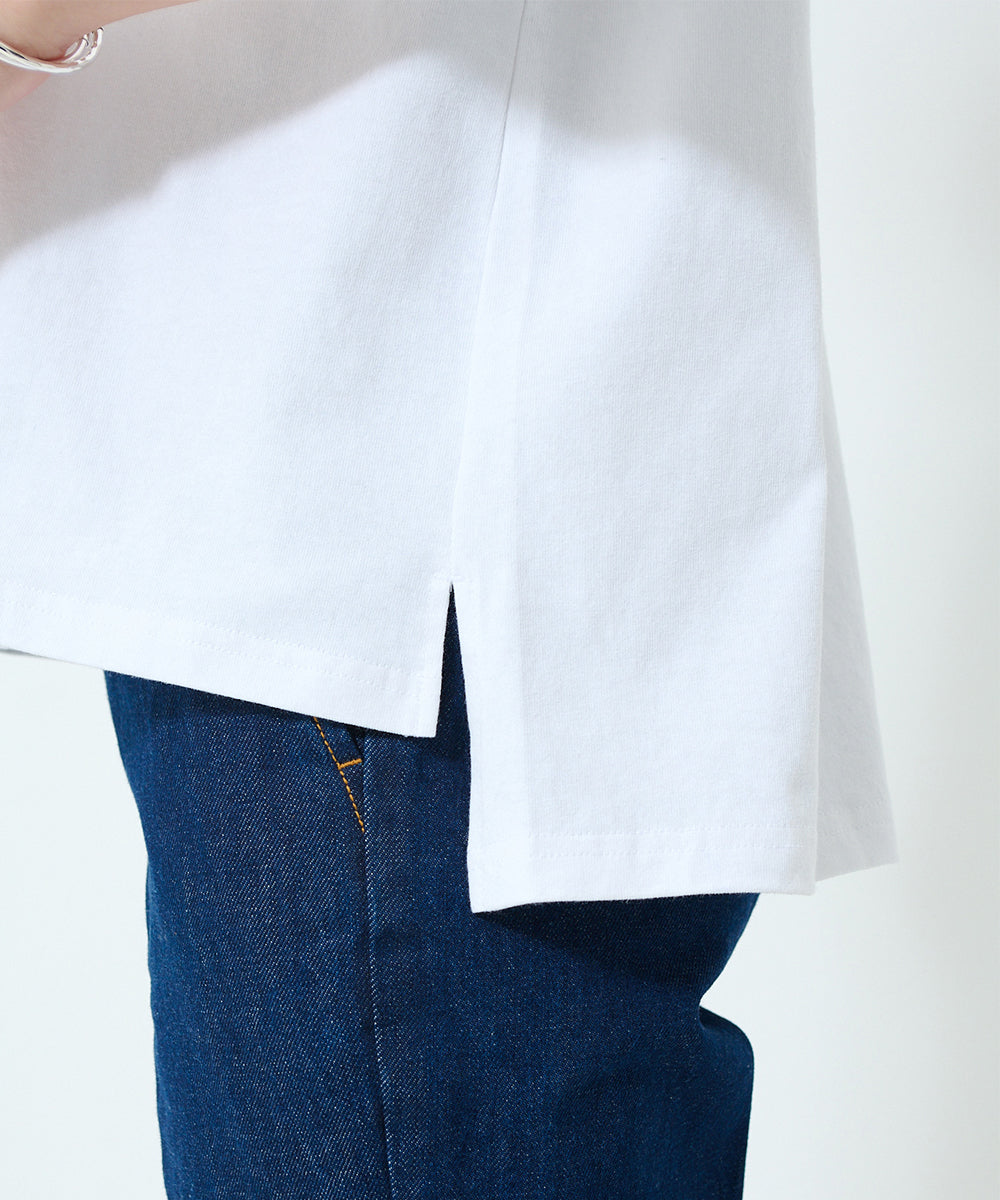 Mini logo half sleeve T-shirt / ミニロゴ ハーフスリーブ Tシャツ