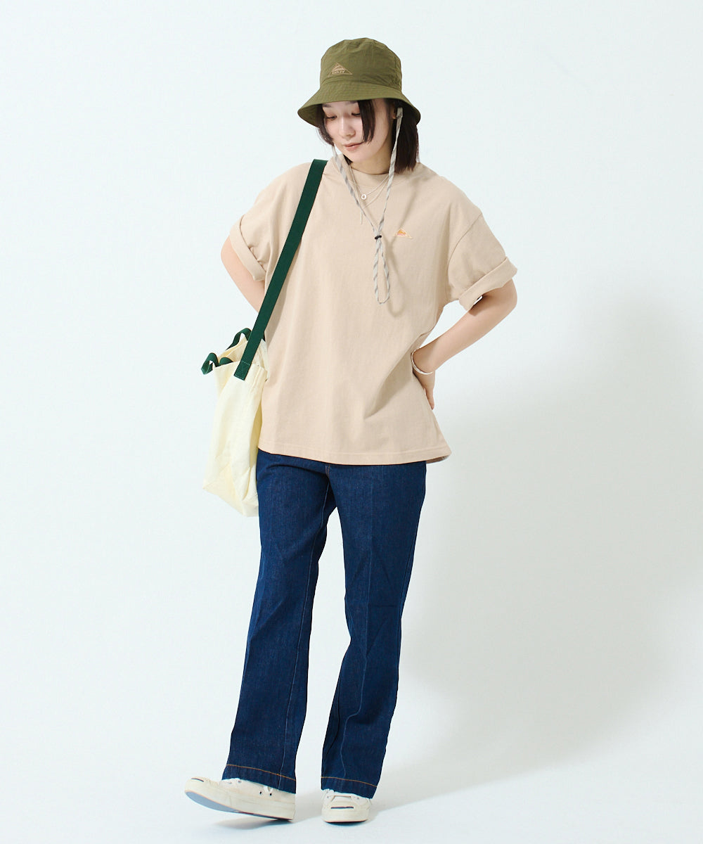 Back typo logo print T-shirt / バックタイポロゴプリントTシャツ