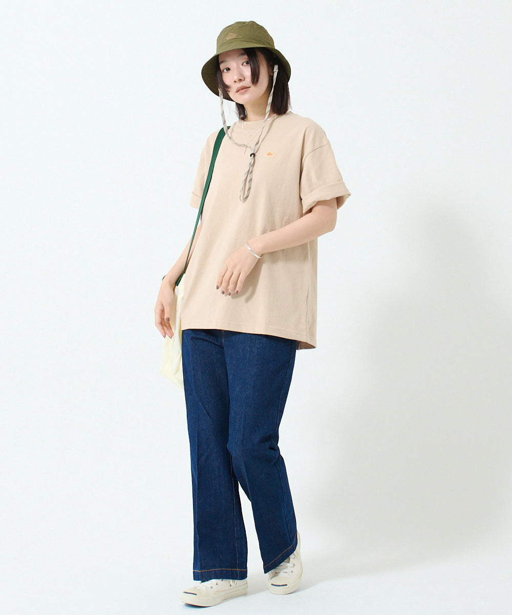 Back typo logo print T-shirt / バックタイポロゴプリントTシャツ