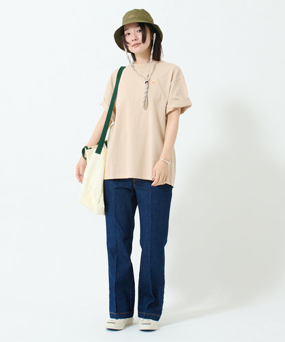 Back typo logo print T-shirt / バックタイポロゴプリントTシャツ