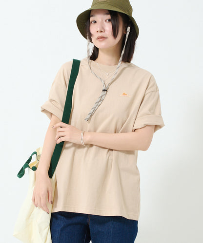 Back typo logo print T-shirt / バックタイポロゴプリントTシャツ