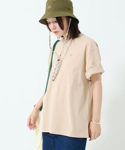 Back typo logo print T-shirt / バックタイポロゴプリントTシャツ