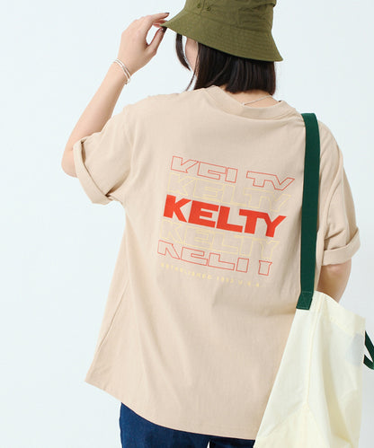 Back typo logo print T-shirt / バックタイポロゴプリントTシャツ