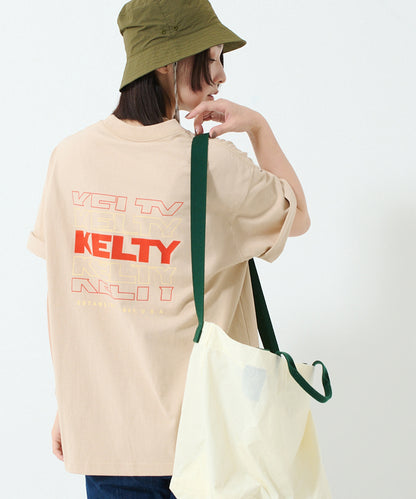 Back typo logo print T-shirt / バックタイポロゴプリントTシャツ