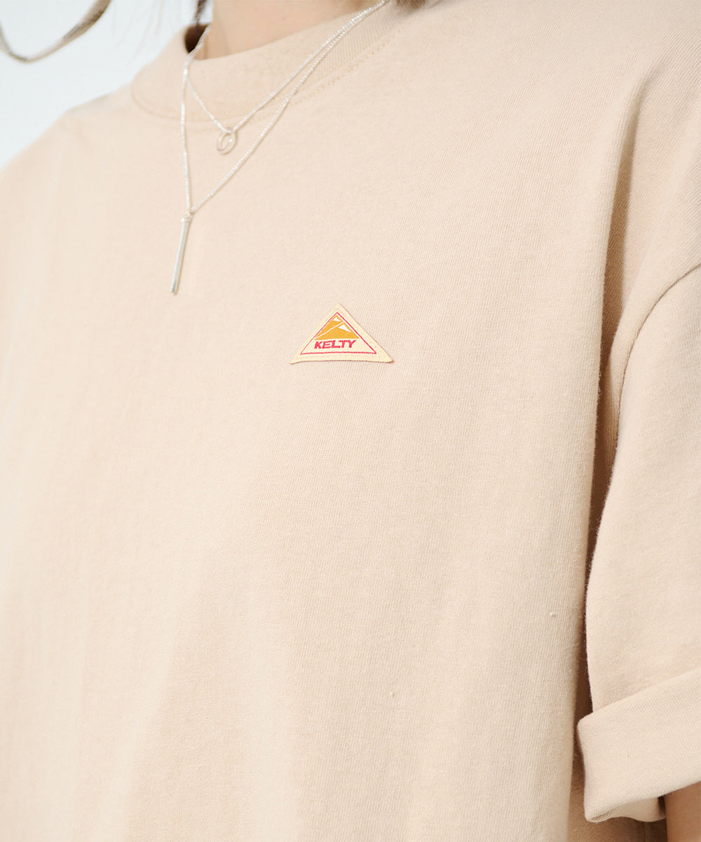 Back typo logo print T-shirt / バックタイポロゴプリントTシャツ