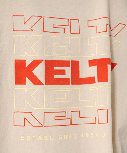 Back typo logo print T-shirt / バックタイポロゴプリントTシャツ