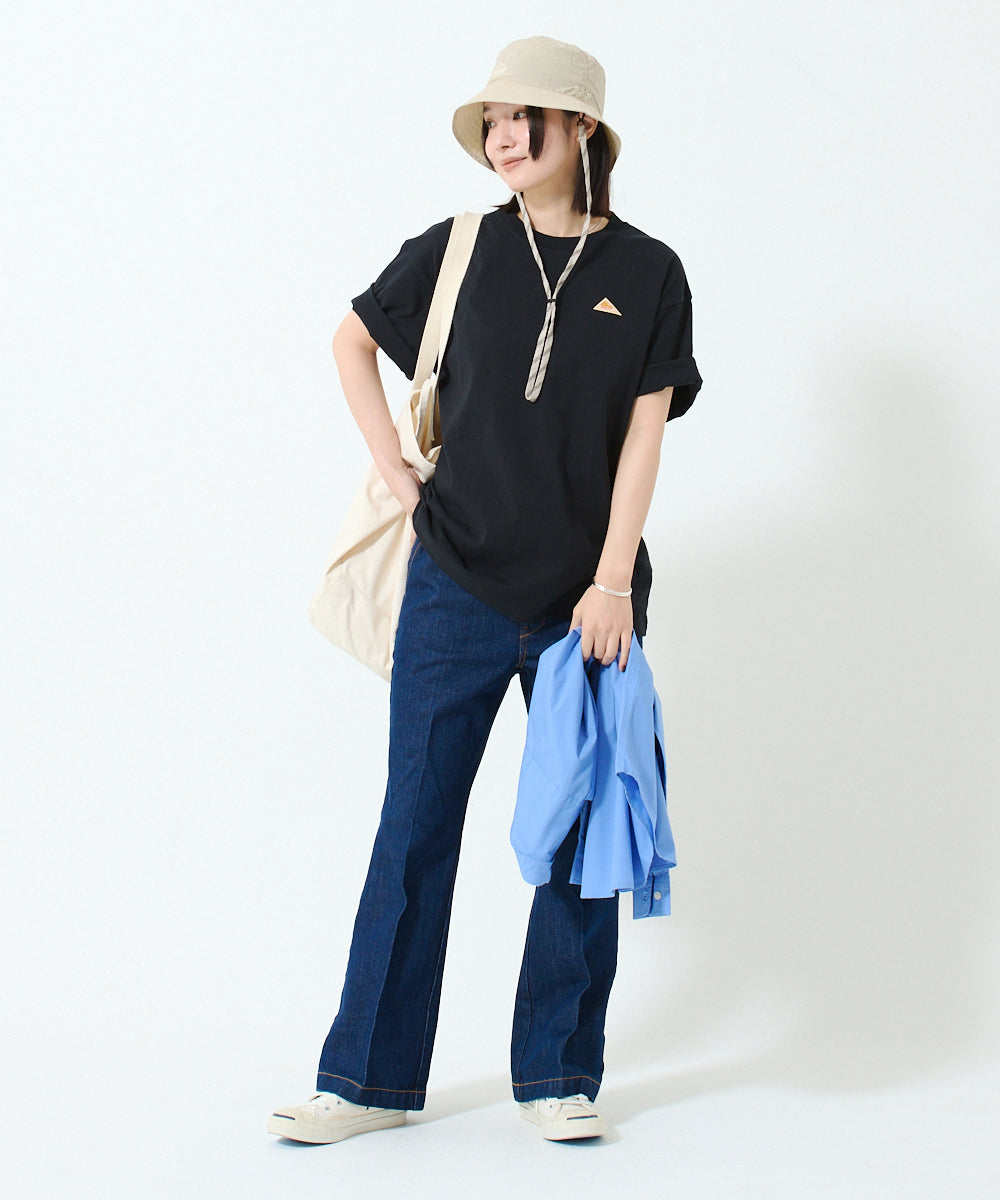Back logo print T-shirt / バック ロゴ S/S ティーシャツ