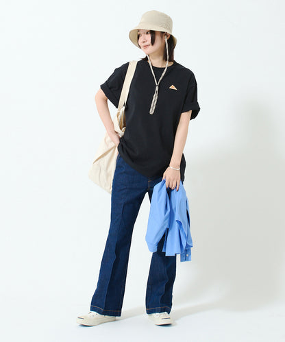Back logo print T-shirt / バック ロゴ S/S ティーシャツ