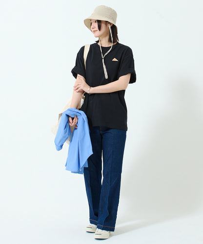 Back logo print T-shirt / バック ロゴ S/S ティーシャツ