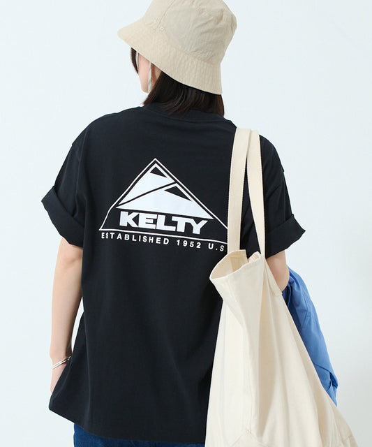 Back logo print T-shirt / バック ロゴ S/S ティーシャツ