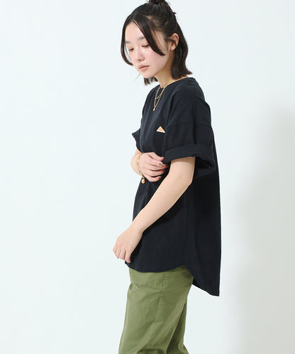 Round hem S/S T-shirt / ラウンドヘムS/STシャツ