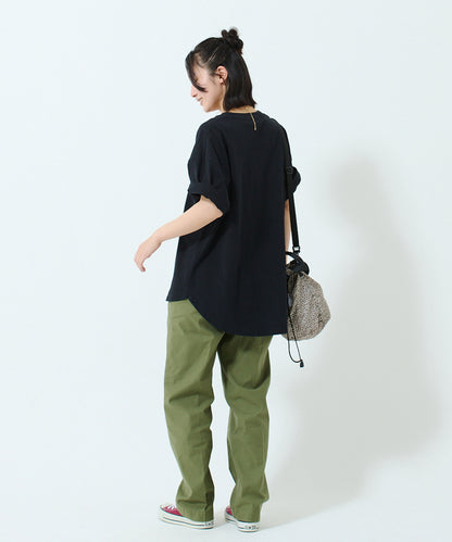 Round hem S/S T-shirt / ラウンドヘムS/STシャツ