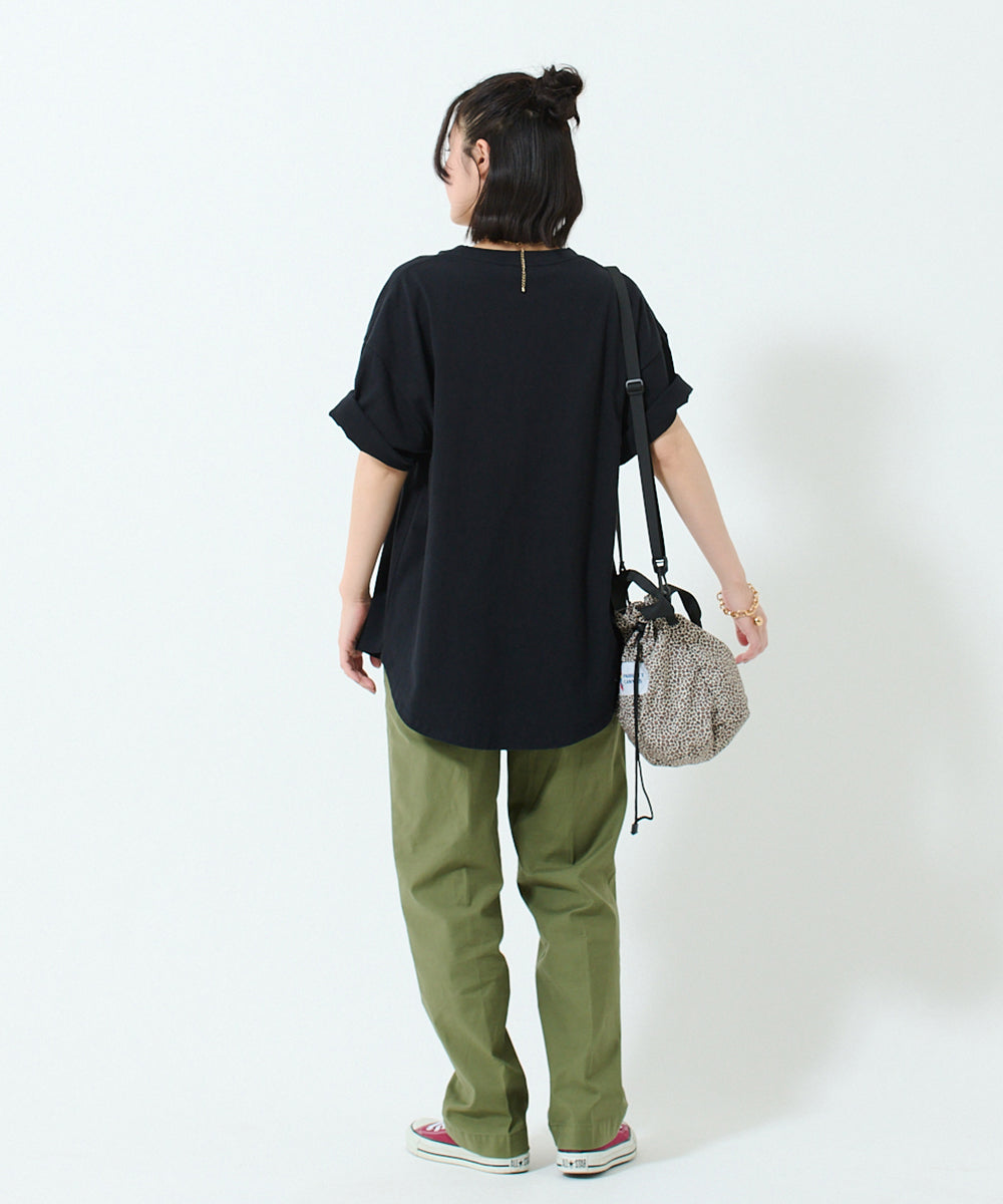 Round hem S/S T-shirt / ラウンドヘムS/STシャツ