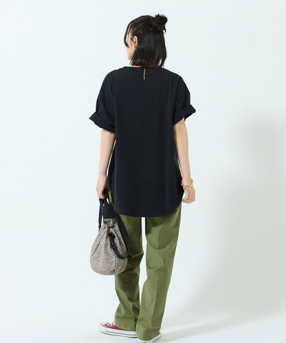 Round hem S/S T-shirt / ラウンドヘムS/STシャツ