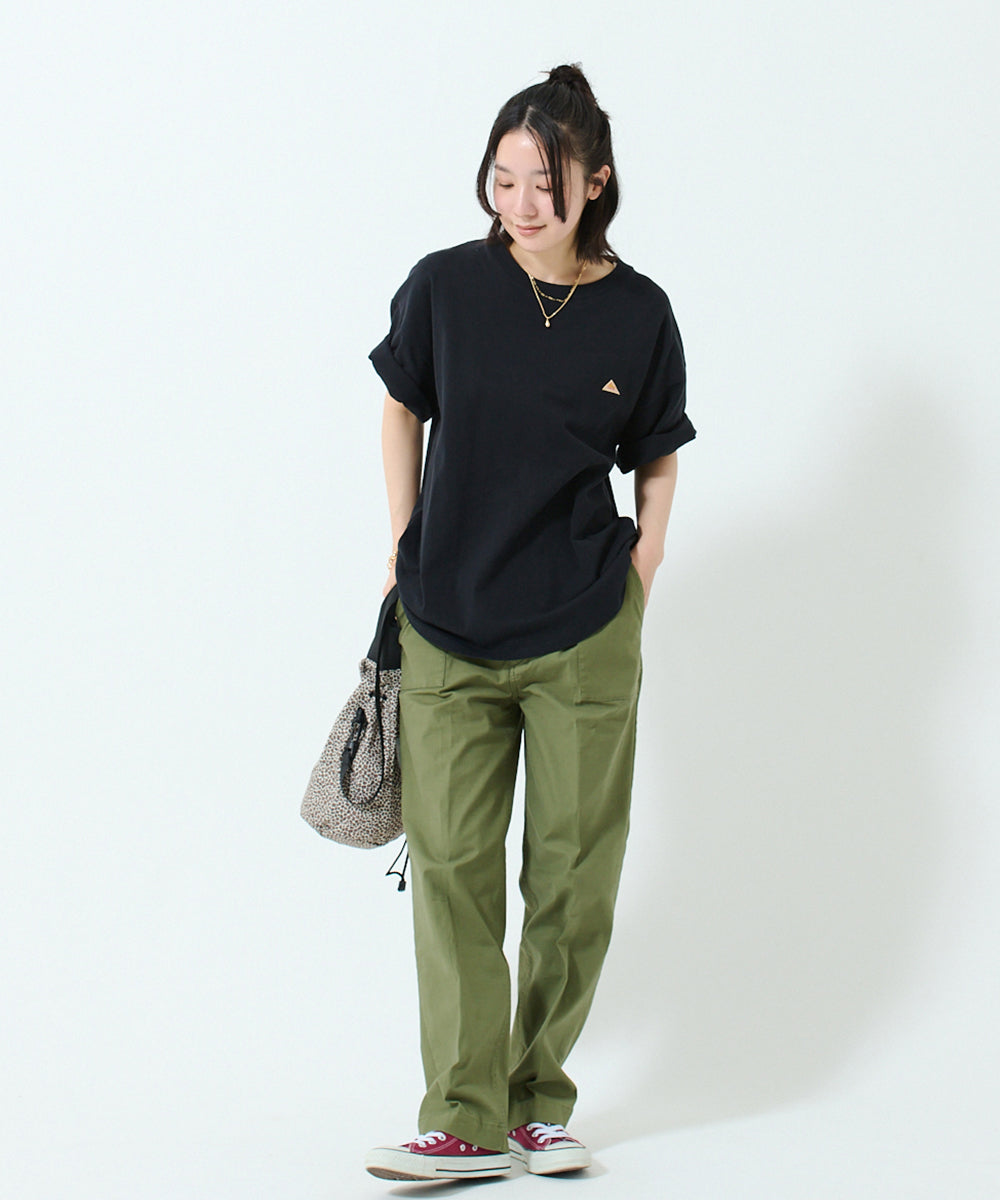 Round hem S/S T-shirt / ラウンドヘムS/STシャツ