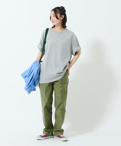 Back typo logo print T-shirt / バックタイポロゴプリントTシャツ