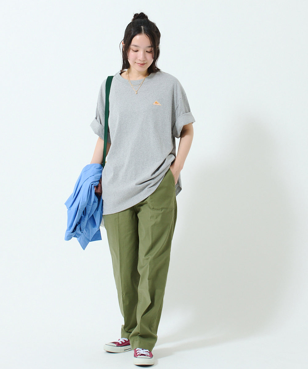 Back typo logo print T-shirt / バックタイポロゴプリントTシャツ