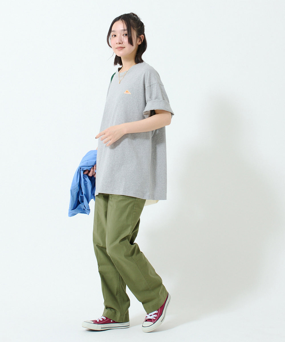 Back typo logo print T-shirt / バックタイポロゴプリントTシャツ